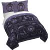 image:imageJay Franco Kids Duvet Cover Set with Sham amp Pillowcase  UltraSoft Linen Feel Bedding for Room Decor Cover ONLY Comforter NOT Included White  Star Wars 3 Piece KingPurple  Wednesday