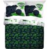 image:imageJay Franco Kids Duvet Cover Set with Sham amp Pillowcase  UltraSoft Linen Feel Bedding for Room Decor Cover ONLY Comforter NOT Included White  Star Wars 3 Piece KingMulti  Monster Jam