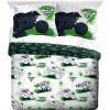 image:imageJay Franco Kids Duvet Cover Set with Sham amp Pillowcase  UltraSoft Linen Feel Bedding for Room Decor Cover ONLY Comforter NOT Included White  Star Wars 3 Piece KingMulti  Monster Jam