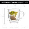 image:imageJoyJolt Mandalorian Mystic Grogu 135oz Coffee Mug Double Wall Mug Set of 2 Large Espresso Cups Cappuccino or Latte Cup Mandalorian Star Wars Mugs Glass Coffee Cup Insulated Coffee Mug