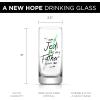 image:imageJoyJolt Star Wars Luke Skywalker Lightsaber Tall Drinking Glass  142 oz  Set of 2Luke Skywalker Green Lightsaber