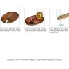 image:imagePICNIC TIME Star Wars Dark Side Wine Appetizer Plate Set of 4 with Glass Holder Acacia Wood Cocktail Plates for Cheese Charcuterie and Entertaining with Helmet Designs Acacia WoodStar Wars Dark Side  Acacia Wood
