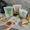 image:imagePyrex Platinum Silicone 4Pc Storage Set 2 Reusable Sandwich Bags 2 Reusable HalfGallon Freezer Bags NonToxic BPAFree Airtight amp LeakProof Microwave Freezer Safe Star Wars4pk Star Wars