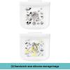 image:imagePyrex Platinum Silicone 4Pc Storage Set 2 Reusable Sandwich Bags 2 Reusable HalfGallon Freezer Bags NonToxic BPAFree Airtight amp LeakProof Microwave Freezer Safe Star Wars4pk Star Wars