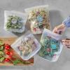 image:imagePyrex Platinum Silicone 4Pc Storage Set 2 Reusable Sandwich Bags 2 Reusable HalfGallon Freezer Bags NonToxic BPAFree Airtight amp LeakProof Microwave Freezer Safe Star Wars4pk Star Wars