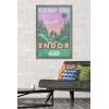 image:imageStar Wars Endor  Camp On Endor Wall Poster 34L x 224W Premium Unframed VersionBarnwood Framed Version