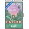 image:imageStar Wars Endor  Camp On Endor Wall Poster 34L x 224W Premium Unframed VersionBarnwood Framed Version