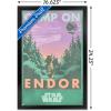 image:imageStar Wars Endor  Camp On Endor Wall Poster 34L x 224W Premium Unframed VersionBlack Framed Version