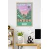 image:imageStar Wars Endor  Camp On Endor Wall Poster 34L x 224W Premium Unframed VersionBlonde Framed Version