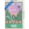 image:imageStar Wars Endor  Camp On Endor Wall Poster 34L x 224W Premium Unframed VersionBlonde Framed Version