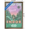 image:imageStar Wars Endor  Camp On Endor Wall Poster 34L x 224W Premium Unframed VersionBronze Framed Version