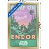 image:imageStar Wars Endor  Camp On Endor Wall Poster 34L x 224W Premium Unframed VersionGold Framed Version