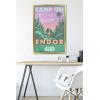 image:imageStar Wars Endor  Camp On Endor Wall Poster 34L x 224W Premium Unframed VersionGold Framed Version