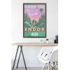 image:imageStar Wars Endor  Camp On Endor Wall Poster 34L x 224W Premium Unframed VersionMahogany Framed Version