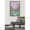 image:imageStar Wars Endor  Camp On Endor Wall Poster 34L x 224W Premium Unframed VersionMahogany Framed Version