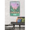 image:imageStar Wars Endor  Camp On Endor Wall Poster 34L x 224W Premium Unframed VersionSilver Framed Version