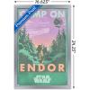 image:imageStar Wars Endor  Camp On Endor Wall Poster 34L x 224W Premium Unframed VersionSilver Framed Version