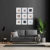image:imageTrends International Gallery Pops Star Wars Saga  Abstract Art Wall Art Bundle 9Pack Wall Poster 12 x 12 Black Frame VersionWhite Framed Version