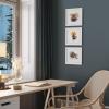 image:imageTrends International Gallery Pops Star Wars The Mandalorian  Mando and Grogu Wall Art Bundle 3Pack Wall Poster 12 x 12 Black Frame VersionWhite Framed Version