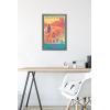 image:imageTrends International Star Wars Jakku  Escape from Jakku Wall Poster 34L x 224W White Framed VersionBarnwood Framed Version