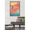 image:imageTrends International Star Wars Jakku  Escape from Jakku Wall Poster 34L x 224W White Framed VersionBronze Framed Version
