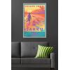 image:imageTrends International Star Wars Jakku  Escape from Jakku Wall Poster 34L x 224W White Framed VersionGray Framed Version