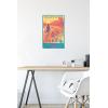image:imageTrends International Star Wars Jakku  Escape from Jakku Wall Poster 34L x 224W White Framed VersionPremium Unframed Version