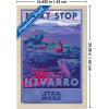 image:imageTrends International Star Wars Nevarro  Next Stop Nevarro Wall Poster 34L x 224W Premium Unframed VersionBlonde Framed Version