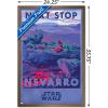 image:imageTrends International Star Wars Nevarro  Next Stop Nevarro Wall Poster 34L x 224W Premium Unframed VersionBronze Framed Version