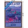image:imageTrends International Star Wars Nevarro  Next Stop Nevarro Wall Poster 34L x 224W Premium Unframed VersionMahogany Framed Version