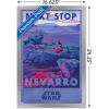 image:imageTrends International Star Wars Nevarro  Next Stop Nevarro Wall Poster 34L x 224W Premium Unframed VersionSilver Framed Version