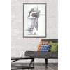 image:imageTrends International Star Wars Saga  Boba Fett  Ship Wall Poster 34L x 224W Premium Unframed VersionBarnwood Framed Version