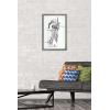 image:imageTrends International Star Wars Saga  Boba Fett  Ship Wall Poster 34L x 224W Premium Unframed VersionBarnwood Framed Version