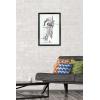 image:imageTrends International Star Wars Saga  Boba Fett  Ship Wall Poster 34L x 224W Premium Unframed VersionBlack Framed Version