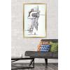 image:imageTrends International Star Wars Saga  Boba Fett  Ship Wall Poster 34L x 224W Premium Unframed VersionGold Framed Version