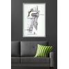 image:imageTrends International Star Wars Saga  Boba Fett  Ship Wall Poster 34L x 224W Premium Unframed VersionGray Framed Version