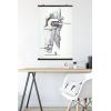 image:imageTrends International Star Wars Saga  Boba Fett  Ship Wall Poster 34L x 224W Premium Unframed VersionPremium Poster  Clip Bundle
