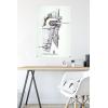 image:imageTrends International Star Wars Saga  Boba Fett  Ship Wall Poster 34L x 224W Premium Unframed VersionPremium Unframed Version