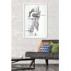 image:imageTrends International Star Wars Saga  Boba Fett  Ship Wall Poster 34L x 224W Premium Unframed VersionWhite Framed Version