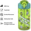 image:imageZak Designs Baby Yoda Kids Durable Plastic Spout Cover And Builtin Carrying Loop LeakProof Water Design For Travel 16oz 2pc Set Grogu Bottle 2pk Star WarsMinecraft Bottle 2pk