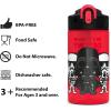 image:imageZak Designs Baby Yoda Kids Durable Plastic Spout Cover And Builtin Carrying Loop LeakProof Water Design For Travel 16oz 2pc Set Grogu Bottle 2pk Star WarsDarth Vader Bottle 2pk