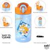 image:imageZak Designs Baby Yoda Kids Durable Plastic Spout Cover And Builtin Carrying Loop LeakProof Water Design For Travel 16oz 2pc Set Grogu Bottle 2pk Star WarsSonic  Tails