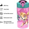 image:imageZak Designs Baby Yoda Kids Durable Plastic Spout Cover And Builtin Carrying Loop LeakProof Water Design For Travel 16oz 2pc Set Grogu Bottle 2pk Star WarsPaw Patrol Skye Bottle 2pk