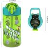 image:imageZak Designs Baby Yoda Kids Durable Plastic Spout Cover And Builtin Carrying Loop LeakProof Water Design For Travel 16oz 2pc Set Grogu Bottle 2pk Star WarsMinecraft Bottle 2pk