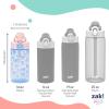 image:imageZak Designs Baby Yoda Kids Durable Plastic Spout Cover And Builtin Carrying Loop LeakProof Water Design For Travel 16oz 2pc Set Grogu Bottle 2pk Star WarsBerry and Bows