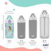 image:imageZak Designs Baby Yoda Kids Durable Plastic Spout Cover And Builtin Carrying Loop LeakProof Water Design For Travel 16oz 2pc Set Grogu Bottle 2pk Star WarsDisney Princess Ariel  Cinderella  Jasmine  Moana  Rapunzel  Tiana