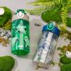 image:imageZak Designs Baby Yoda Kids Durable Plastic Spout Cover And Builtin Carrying Loop LeakProof Water Design For Travel 16oz 2pc Set Grogu Bottle 2pk Star WarsJurassic World Green and Blue