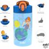 image:imageZak Designs Baby Yoda Kids Durable Plastic Spout Cover And Builtin Carrying Loop LeakProof Water Design For Travel 16oz 2pc Set Grogu Bottle 2pk Star WarsBlippi 2pk