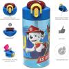 image:imageZak Designs Baby Yoda Kids Durable Plastic Spout Cover And Builtin Carrying Loop LeakProof Water Design For Travel 16oz 2pc Set Grogu Bottle 2pk Star WarsPaw Patrol Marshall Bottle 2pk