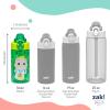 image:imageZak Designs Baby Yoda Kids Durable Plastic Spout Cover And Builtin Carrying Loop LeakProof Water Design For Travel 16oz 2pc Set Grogu Bottle 2pk Star WarsCoComelon JJ  Cody